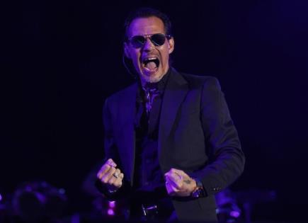 Marc Anthony, luz y ritmos de salsa